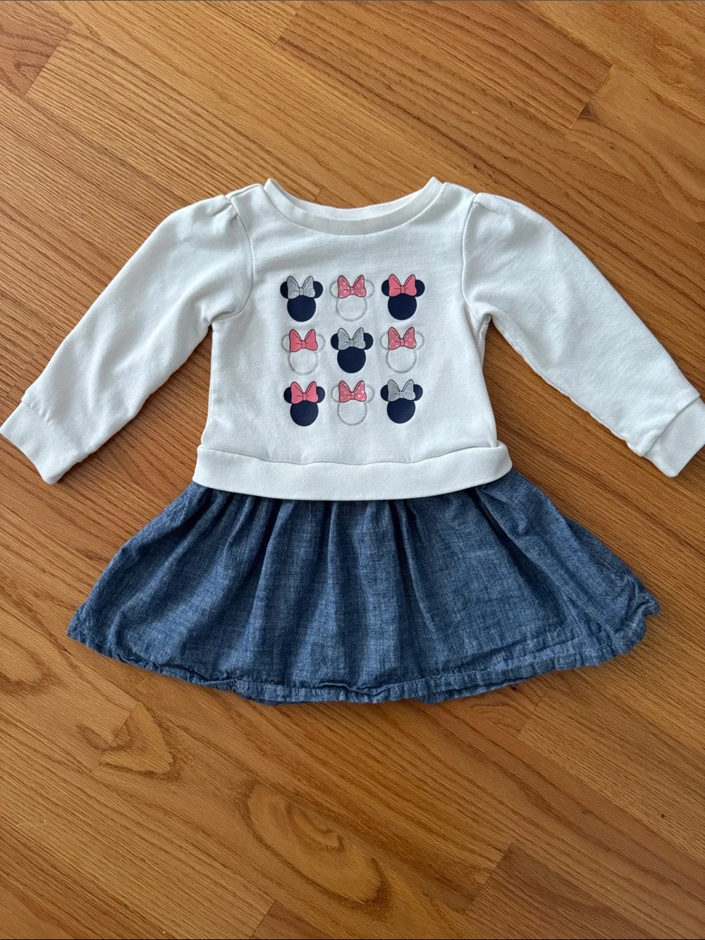 GAP Disney Toddler Girl Minnie Mouse Dress 3T